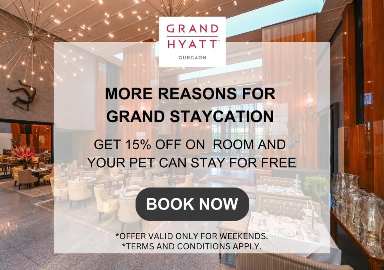 Grand Hyatt Gurgaon Otel Dış mekan fotoğraf